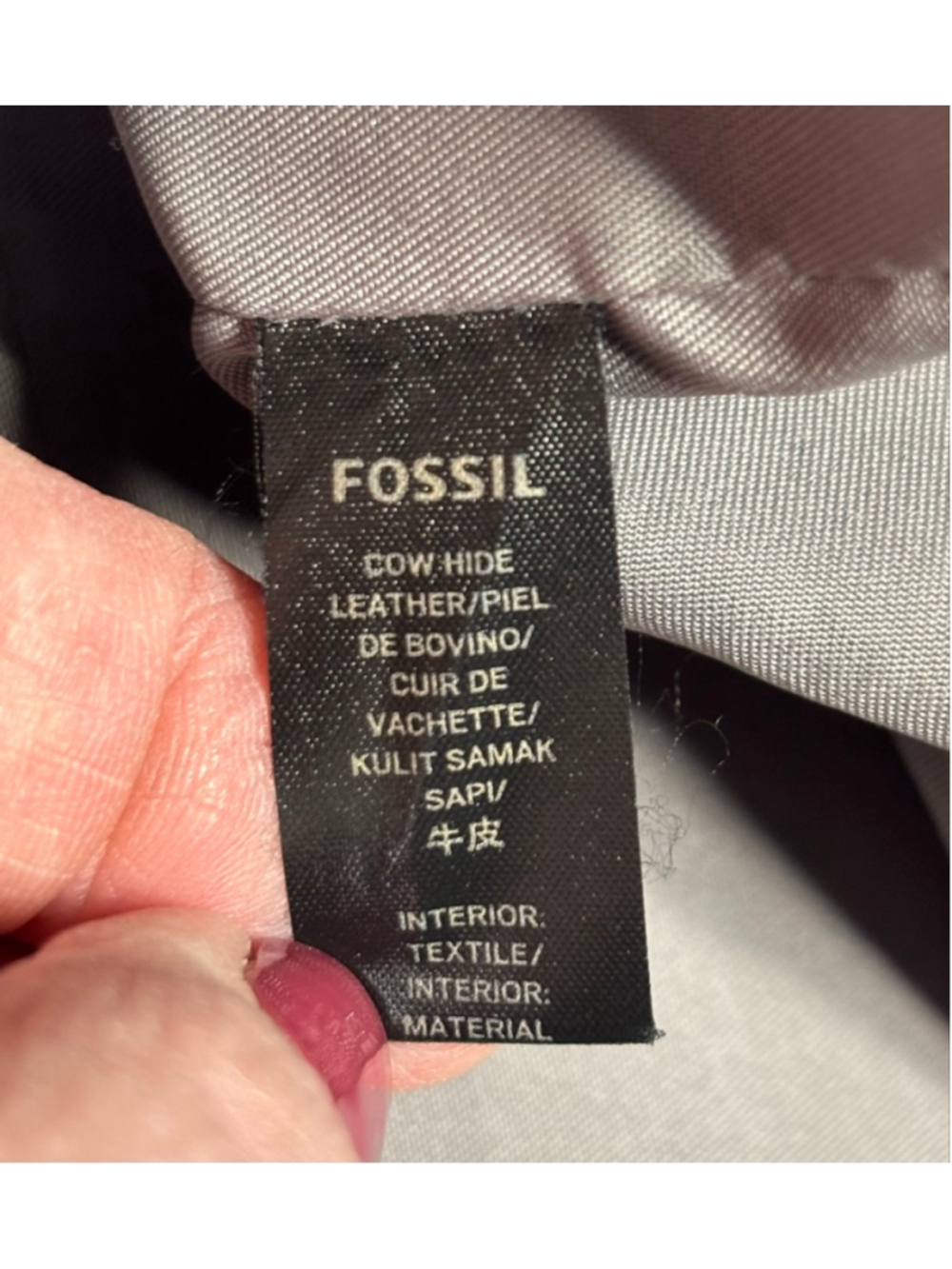 RARE Fossil Genuine Leather Sydney Satchel in Teal Blue/Green GUC - Picture 13 of 14